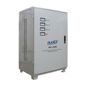 Стабілізатор напруги трифазний RUCELF SDV-3-45000