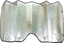 Шторка сонцезахисна 175 x 100 см — дзеркальна, HG-002S175 (Дорожня карта), паковання (1 шт.)
