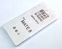 Чехол для Huawei Mate 8 силиконовый ультратонкий прозрачный