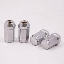 Гайка chrome M12мм*1.25мм L35