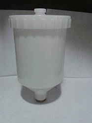 Бачок для фарбувального пістолета 600 мл