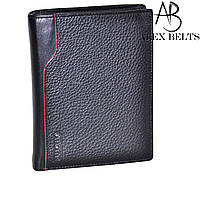 Портмоне з відділенням для автодокументів (чорний) шкіра-купити гуртом у одесі