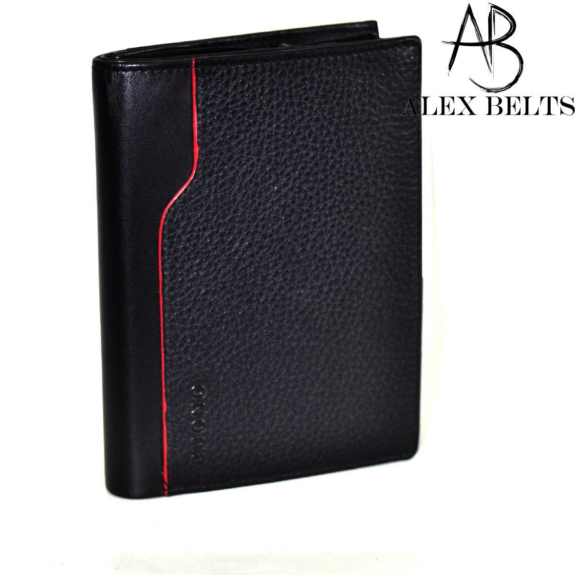 Портмоне з відділенням для автодокументів  (чорний) шкіра-купити гуртом у одесі