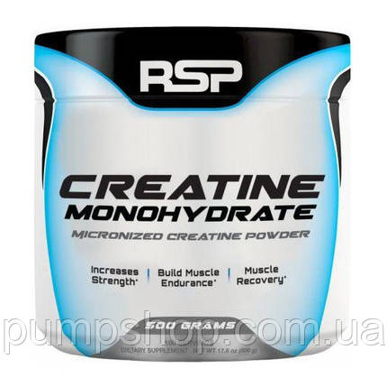 Креатин-моногідрат RSP Creatine Monohydrate 300 г, фото 2