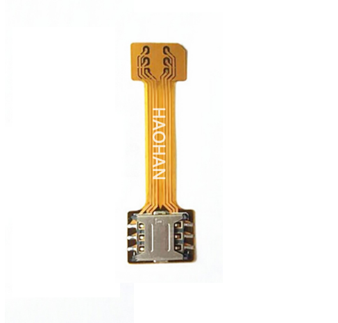 Переходник адаптер для 2-х сим sim карт и Micro SD nano sim dual шлейф ...