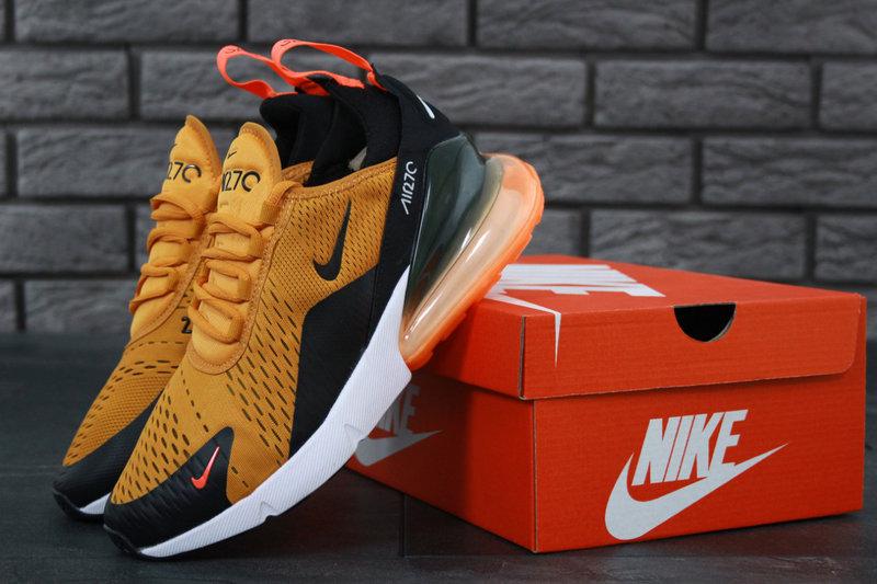 Чоловічі кросівки Nike Air Max 270 SUPREME Yellow