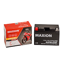 Мото аккумулятор GEL MAXION YT 9B-4 (12V, 9A)