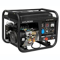 Генератор бензиновий зварювальний Hyundai HYW 190 AC (2,8 кВт)