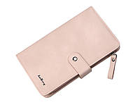 Женский кошелек BAELLERRY New Fashion Women Wallet кожаное портмоне Розовый (SUN1665)