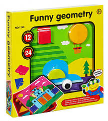 Мозаїка Funny geometry Весела геометрія 12 картинок 24 елемента