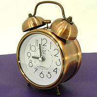 Залізний Будильник, "мідь"12 см.