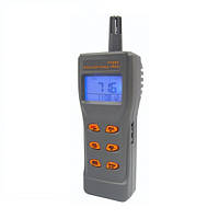 Портативный газовый анализатор/термогигрометр (СО2,СО, RH, T) USB AZ-77597