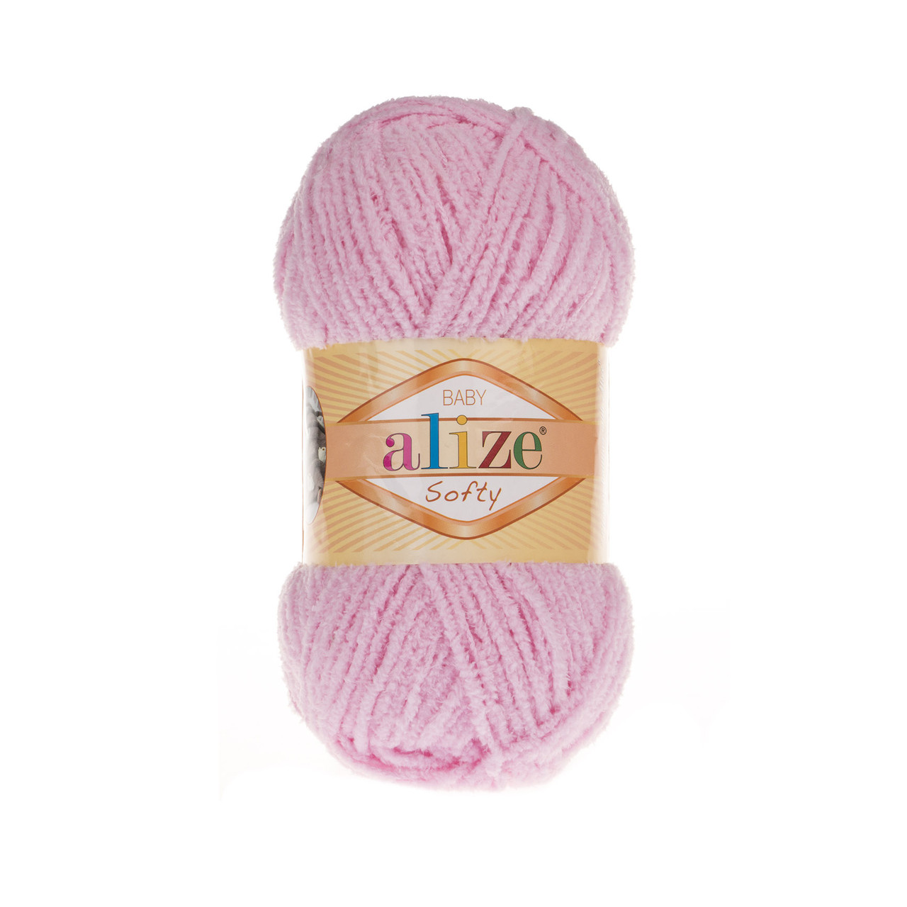 Alize Softy — 185 рожевий дитячий