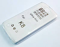 Чехол для LG K8 k350 силиконовый ультратонкий прозрачный