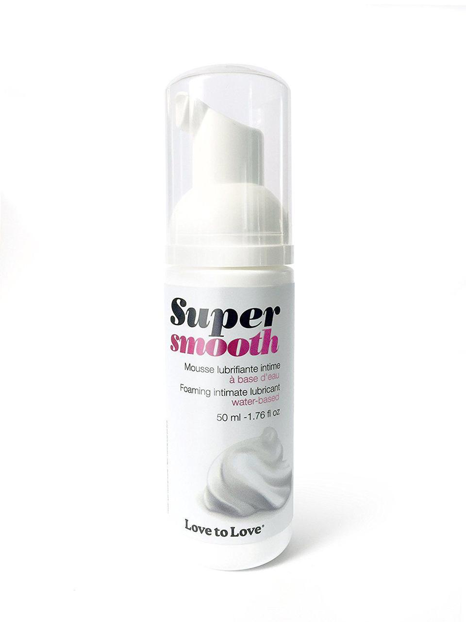 Трансформується в піно подібну змазка на водній основі Love To Love SUPER SMOOTH (50 мл) 777Shop.com.ua, фото 1
