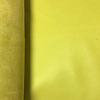 Кожа КРС Soft 1.1 mm Giallo V2 Italy TM лицевая