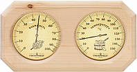 Термометр/гигрометр ТГС-2 деревянный для бани и сауны
