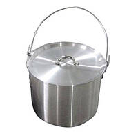 Котел алюмінієвий із кришкою Tramp 13 л