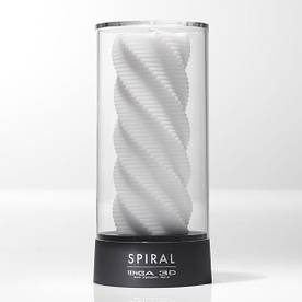 Мастурбатор Tenga 3D Spiral, дуже ніжний, з антибактеріального еластомеру з сріблом 777Shop.com.ua