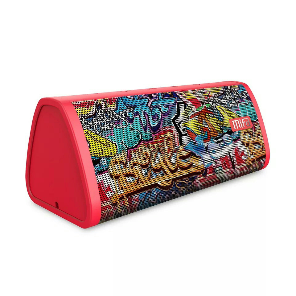 Портативна Bluetooth-колонка Mifa A10 Red Graffiti водонепроникна