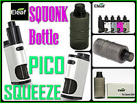 Eleaf Pico Squeeze Squonk Bottle. BLACK. Оригинал. Флакон для для сквонк мода.