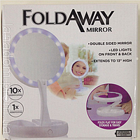 Дзеркало косметичне складене з підсвічуванням My Fold Away Mirror