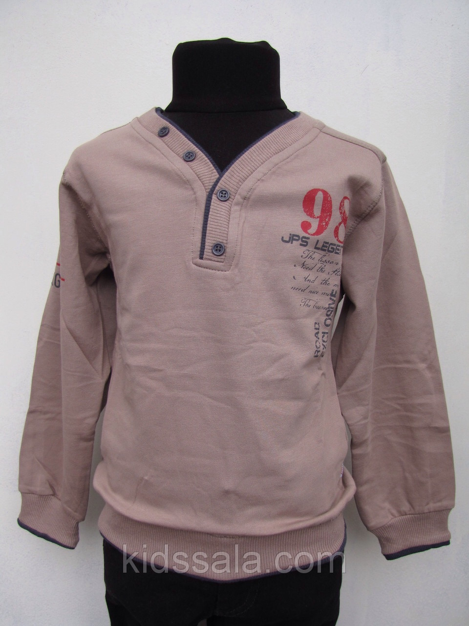 Реглан теплий для хлопчиків на байці 116,122,128,134 зросту Туреччина, фото 1