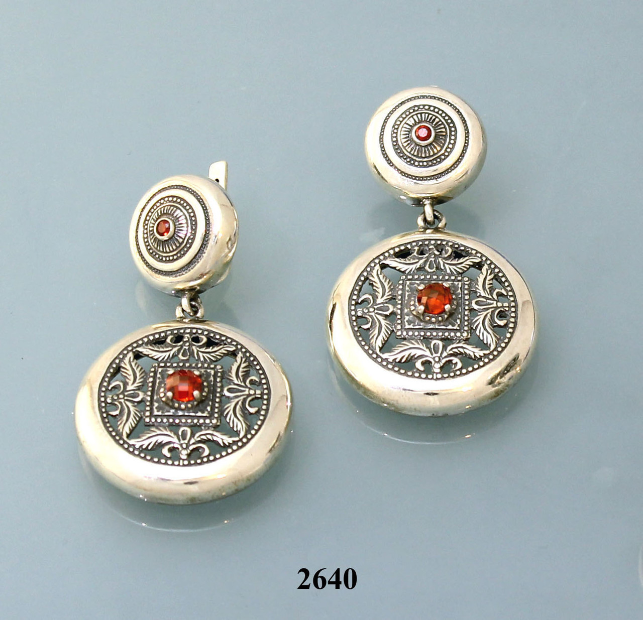 Серьги из серебра с цирконием. - купить по лучшей цене в Харькове от ...