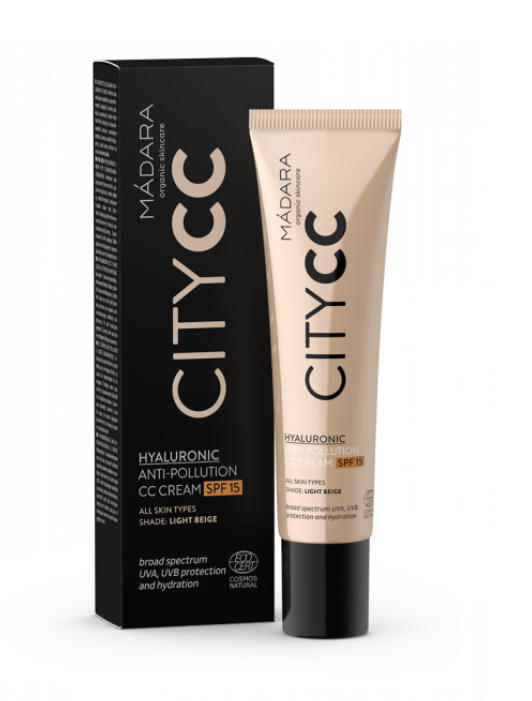 Антиоксидантний CC крем з гіалуронової кислотою SPF15 Light, 40 мл ,Madara