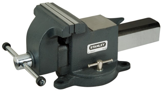 Тиски слюсарні поворотні STANLEY MaxSteel 100 мм (1-83-066)