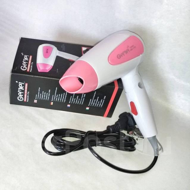 Фен для волосся складаний Gemei GM-1756, 1200 Вт, фото 1