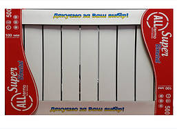 Радіатор біметалічний ALLtermo SUPER 500/100