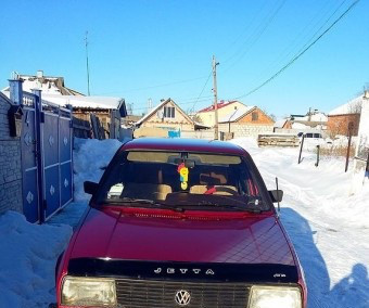 Дефлектор капоту, мухобойка VW Jetta II (19Е) 1983-1991. VIP, фото 1