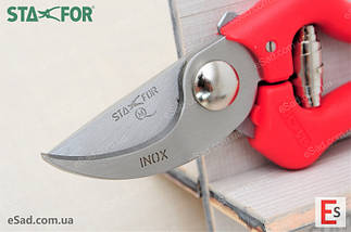 Секатор STAFOR 864 INOX обвідний професійний з нержавійки - Стафор 864, фото 4