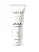 Зволожуючий крем для рук Infusion Blanc, 75 мл Mádara