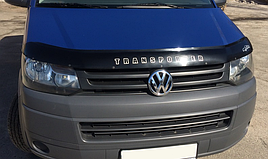 Дефлектор капоту, мухобойка VW T5+ 2009-> VIP