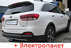 Фаркоп - Kia Sorento (UM) Кросовер (2012-2014) 7 місць, з'ємний на 2 болтах