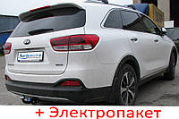 Фаркоп - Kia Sorento (UM) Кроссовер (2012-2014) 7 мест, съемный на 2 болтах