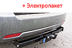 Фаркоп - Kia Sorento Кросовер (2006-2009) з'ємний на 2 болтах на пластині