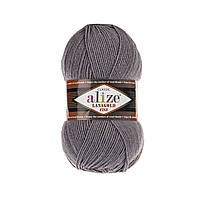 Alize Lanagold Fine темно серый №348
