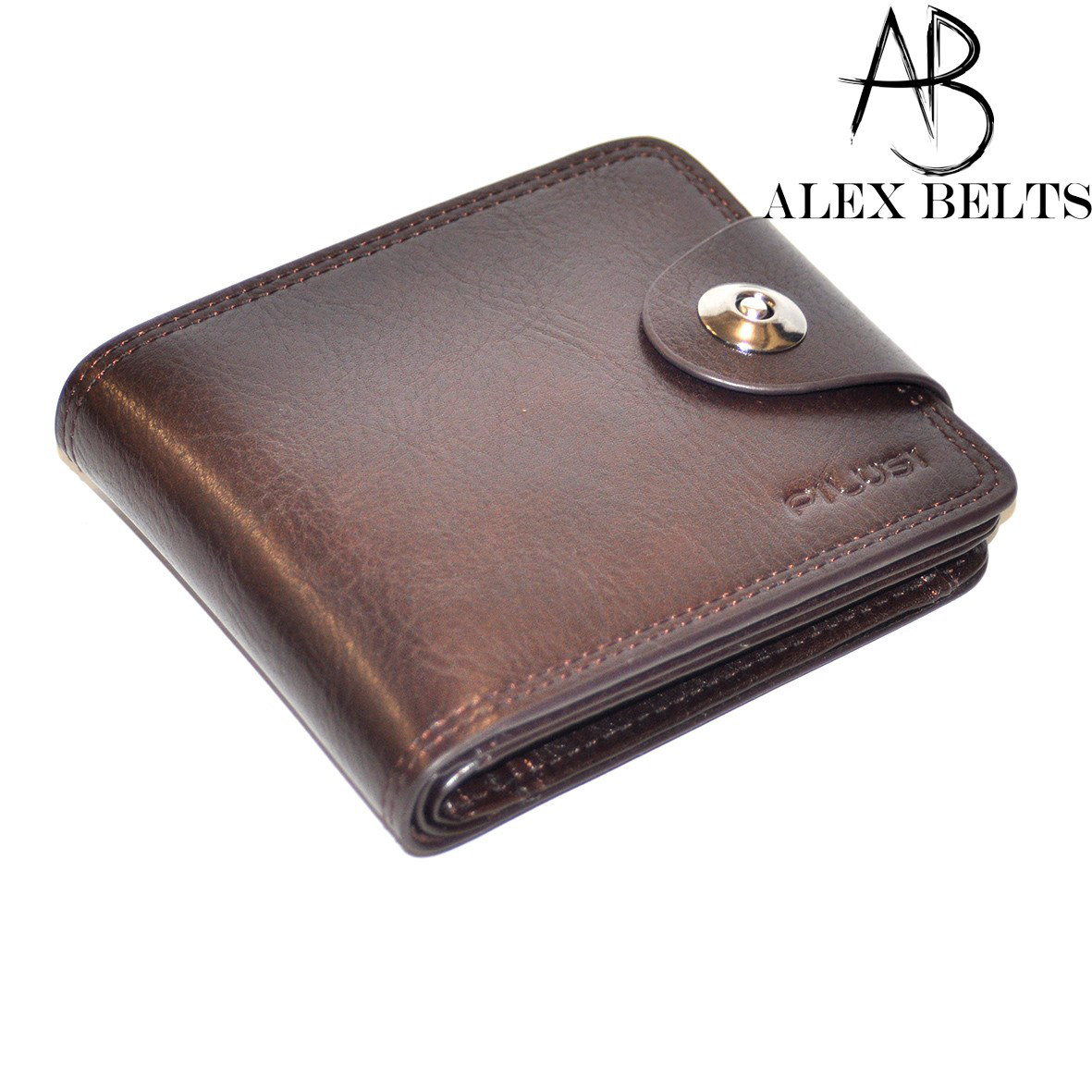 Гаманець чоловічий на кнопці (замінник) — купити гуртом в Одесі, фото 1