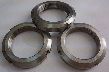 Гайка М68 кругла шлицевая ГОСТ 11871-88