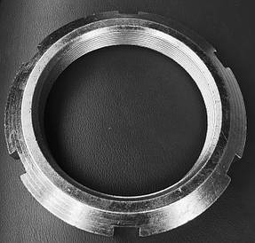 Гайка М22 кругла шлицевая ГОСТ 11871-88