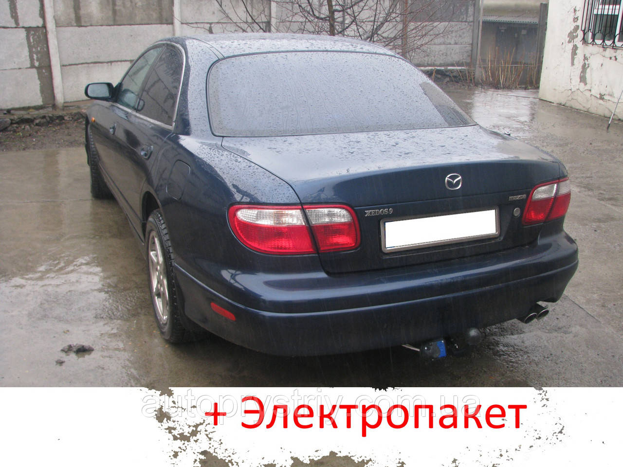 Фаркоп - Mazda Xedos 9 Седан (1993-2001) до рестайлінгу, з'ємний на 2 болтах