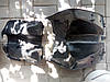  Пластик — передній надколінний "підгазник" (внутрішній обтіч) для скутера Honda Dio AF 27,28, фото 3