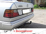 Фаркоп - Mercedes 124 Седан / Універсал (1985-1995) з'ємний на 2 болтах