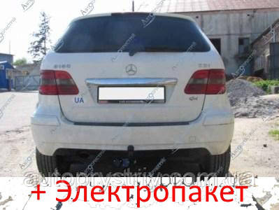 Фаркоп - Mercedes A-Class (W169) Хетчбек (2004-2012) з'ємний на 2 болтах