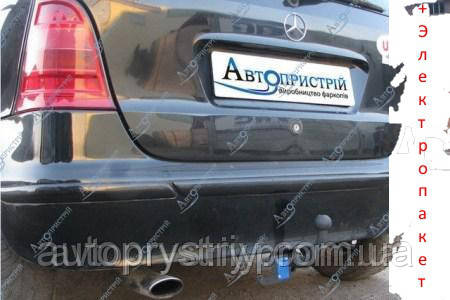Фаркоп - Mercedes A-Class (W168) Хетчбек (1997-2004) з'ємний на 2 болтах
