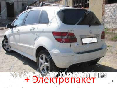 Фаркоп - Mercedes B-Class (W245) Хетчбек (2005-2011) з'ємний на 2 болтах, фото 1
