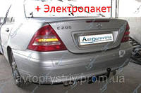 Фаркоп - Mercedes C-Class (W202) Седан (2000-2007) съемный на 2 болтах